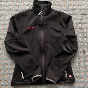 Mammut Women’s Windstopper Jacket – Black (Size Small)